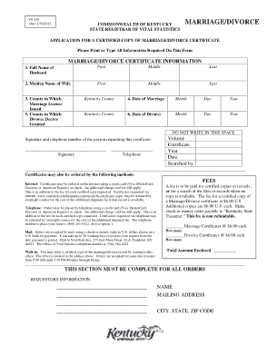 Template for Wedding Certificate Template
