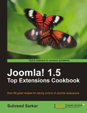 Free Download PDF Books, Joomla 1.5 Top Extensions Cookbook, Joomla Ecommerce Template Book