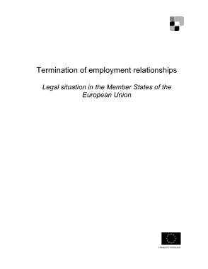 Termination of Employment Relationship Agreement Template