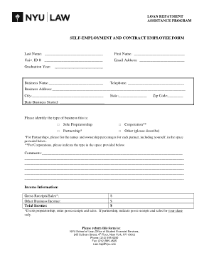 Free Download PDF Books, Self Employment Contract Agreement Form Template