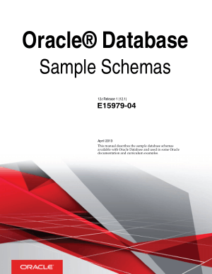 Oracle Database Sample Schemas