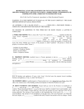 Free Download PDF Books, Apartment Rental Agreement Template