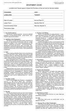 Free Download PDF Books, Apartment Lease Agreement Template