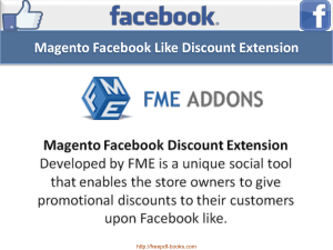 Free Download PDF Books, Magento Facebook Discount