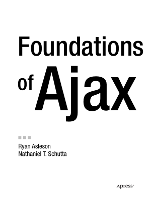 Free Download PDF Books, Foundations Of Ajax