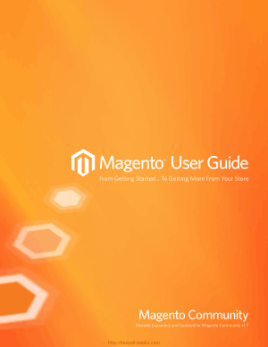 Magento User Guide Community