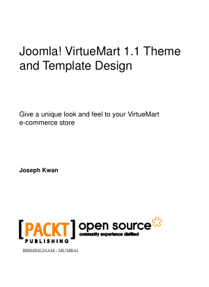 Joomla Virtuemart Theme And Template Design