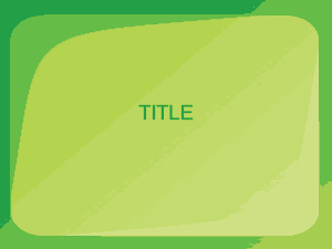Green Background PowerPoint Template