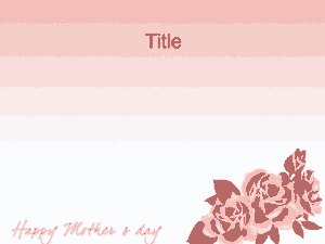 Mothers Day Background PowerPoint Template