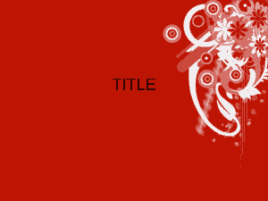 Red Background PowerPoint Template