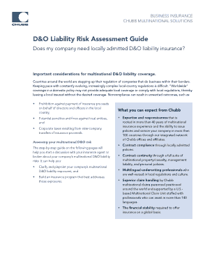 Free Download PDF Books, Multinational Liability Risk Assessment Template