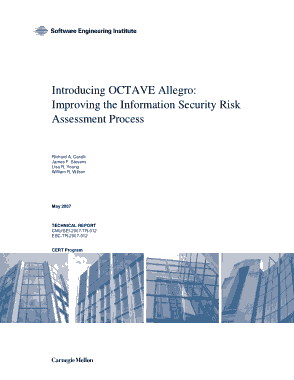 Information Security Risk Assessment Template