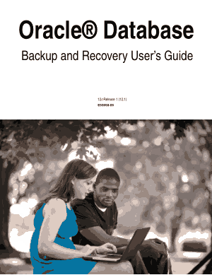 Oracle Database Backup And Recovery User Guide