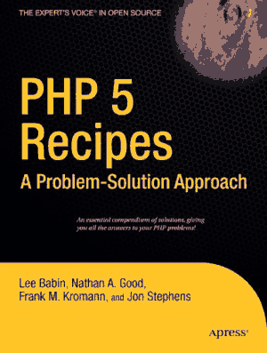 Free Download PDF Books, PHP 5 Recipes