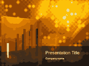 Gold Business PowerPoint Template