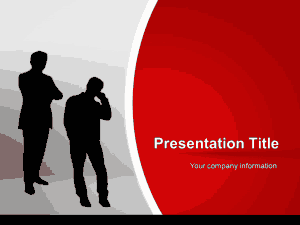 Red Business PowerPoint Template