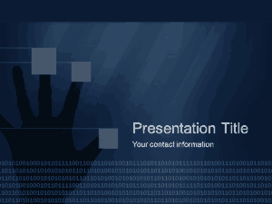 Free Download PDF Books, Technology Security PowerPoint Template