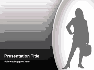 Woman Style PowerPoint Template