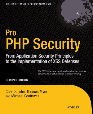 Pro PHP Security 2nd Edition