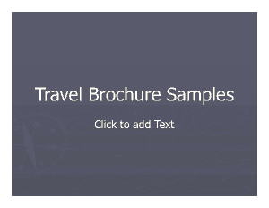 Free Download PDF Books, Travel Brochure Samples Template