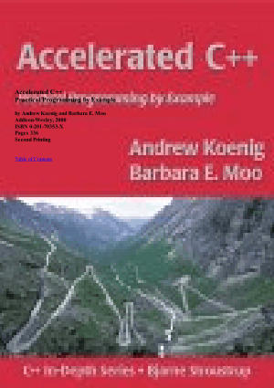 Accelerated C++ Practical Programming By Example