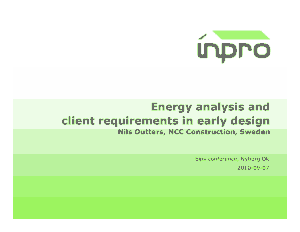 Analysis for Client Requirement Template