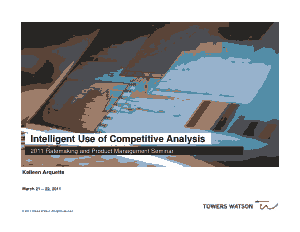 Competitive Market Analysis Sample Template