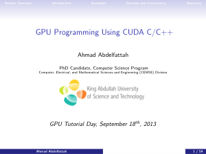 Gpu Programming Using Cuda C C++