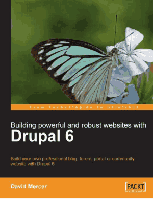 Free Download PDF Books, Building Powerful And Robust Websites With Drupal 6