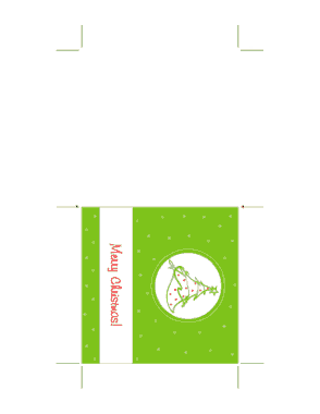 Free Christmas Card AB21 Xmas Template