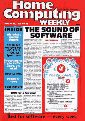 Free Download PDF Books, Home Computing Weekly Technology Magazine 015