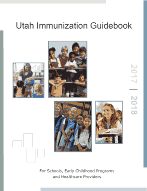 Sample Immunization Schedule and Guidebook Template