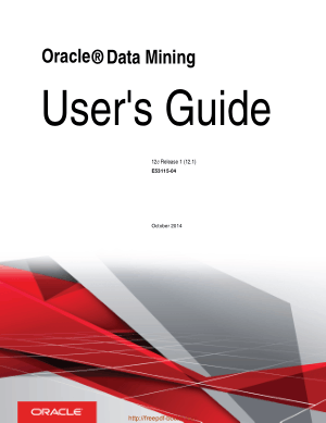 Oracle Data Mining Users Guide