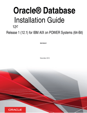 Oracle Database Installation Guide For IBM AIX On Power Systems