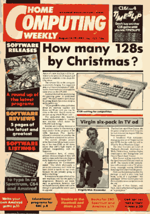 Home Computing Weekly Technology Magazine 125