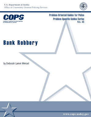 Free Download PDF Books, Bank Robbery Incident Report Template