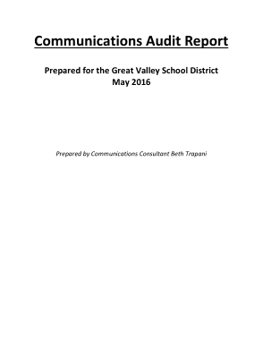 Free Download PDF Books, Sample Communications Audit Report Template