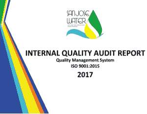 QMS Internal Quality Audit Report Template