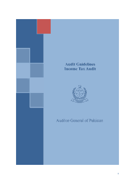 Free Download PDF Books, Income Tax Audit Guidelines Template