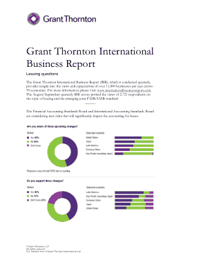 Grant Thornton International Business Report Template