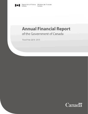 Personal Financial Report Template