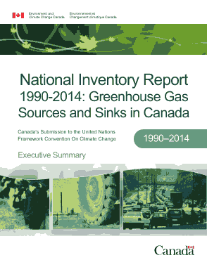 Free Download PDF Books, National Inventory Report 2014 Template