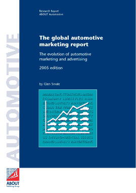Global Automotive Marketing Report Template