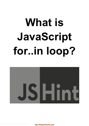 What Is JavaScript For In Loop