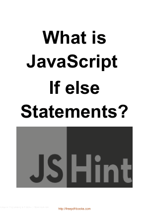 What Is JavaScript If Else Statements