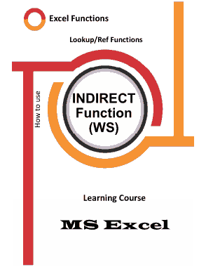 Excel INDIRECT Function _ How to use in Worksheet