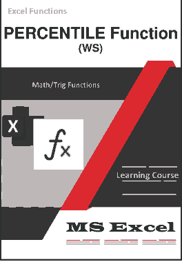 Excel PERCENTILE Function _ How to use in Worksheet