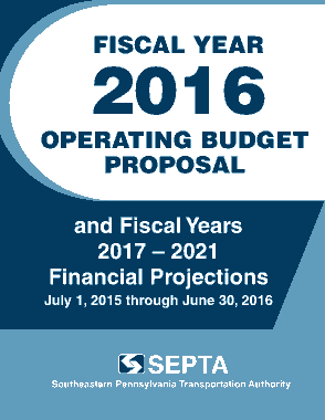Fiscal Operating Budget Proposal Template
