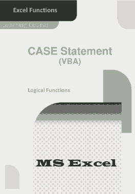 Excel CASE Statement _ How To Use In VBA