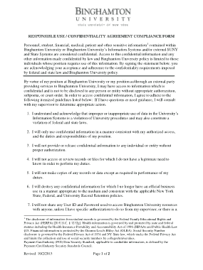 Medical Patient Confidentiality Agreement Template